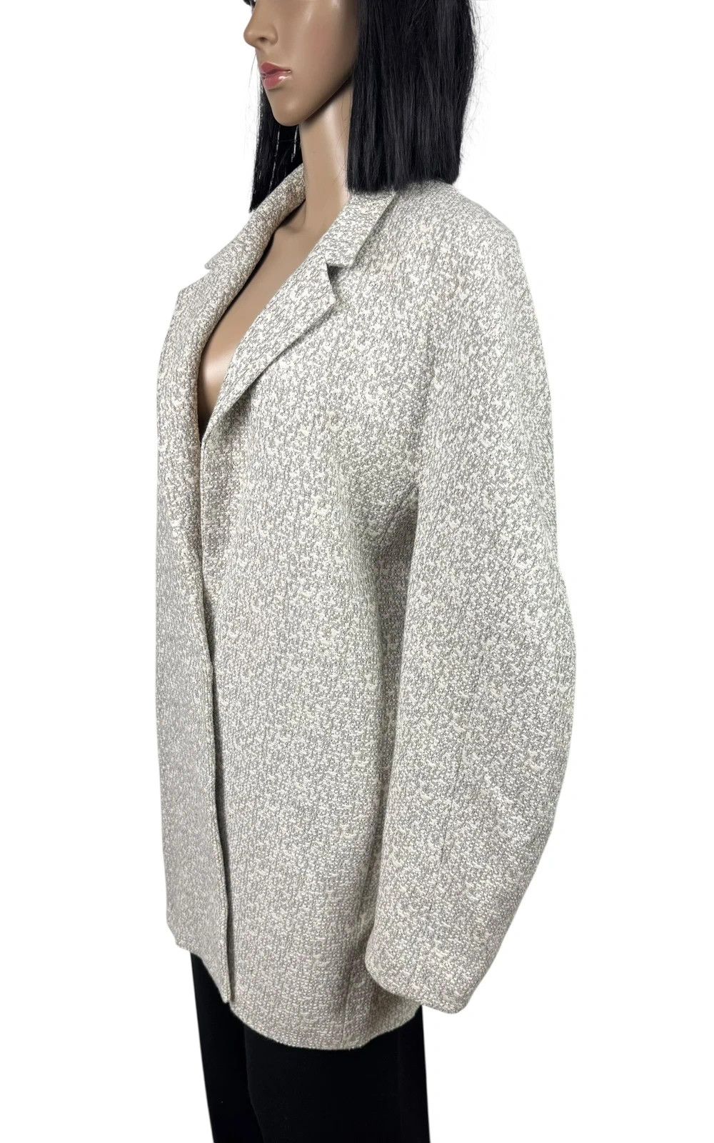 Joseph Joseph Phill Tweed Richter Coat Cotton Viscose size 42 Size M / US 6-8 / IT 42-44 - 4 Thumbnail