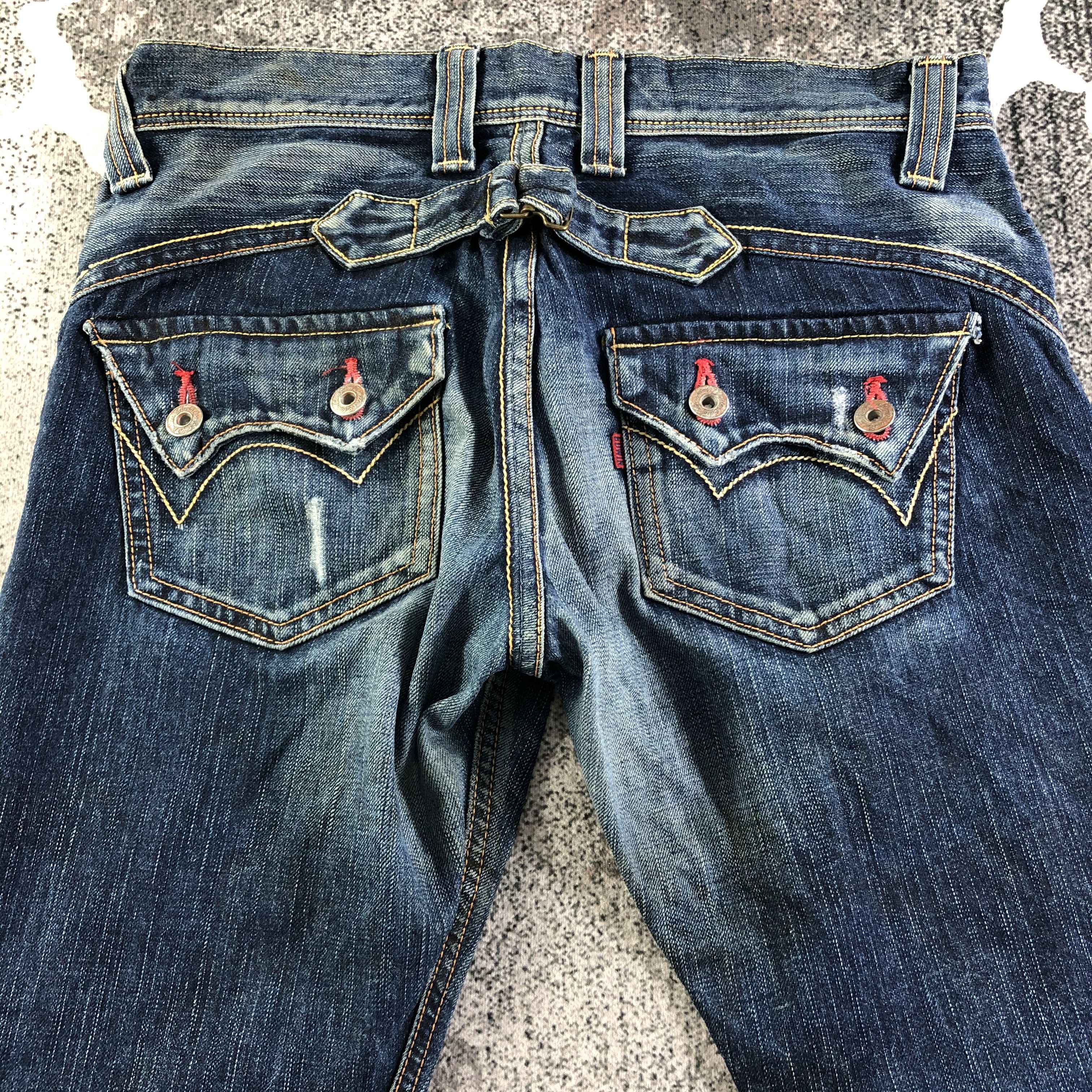 Edwin Vintage Edwin Jeans Blue Denim KJ2303 Size US 30 / EU 46 - 4 Thumbnail