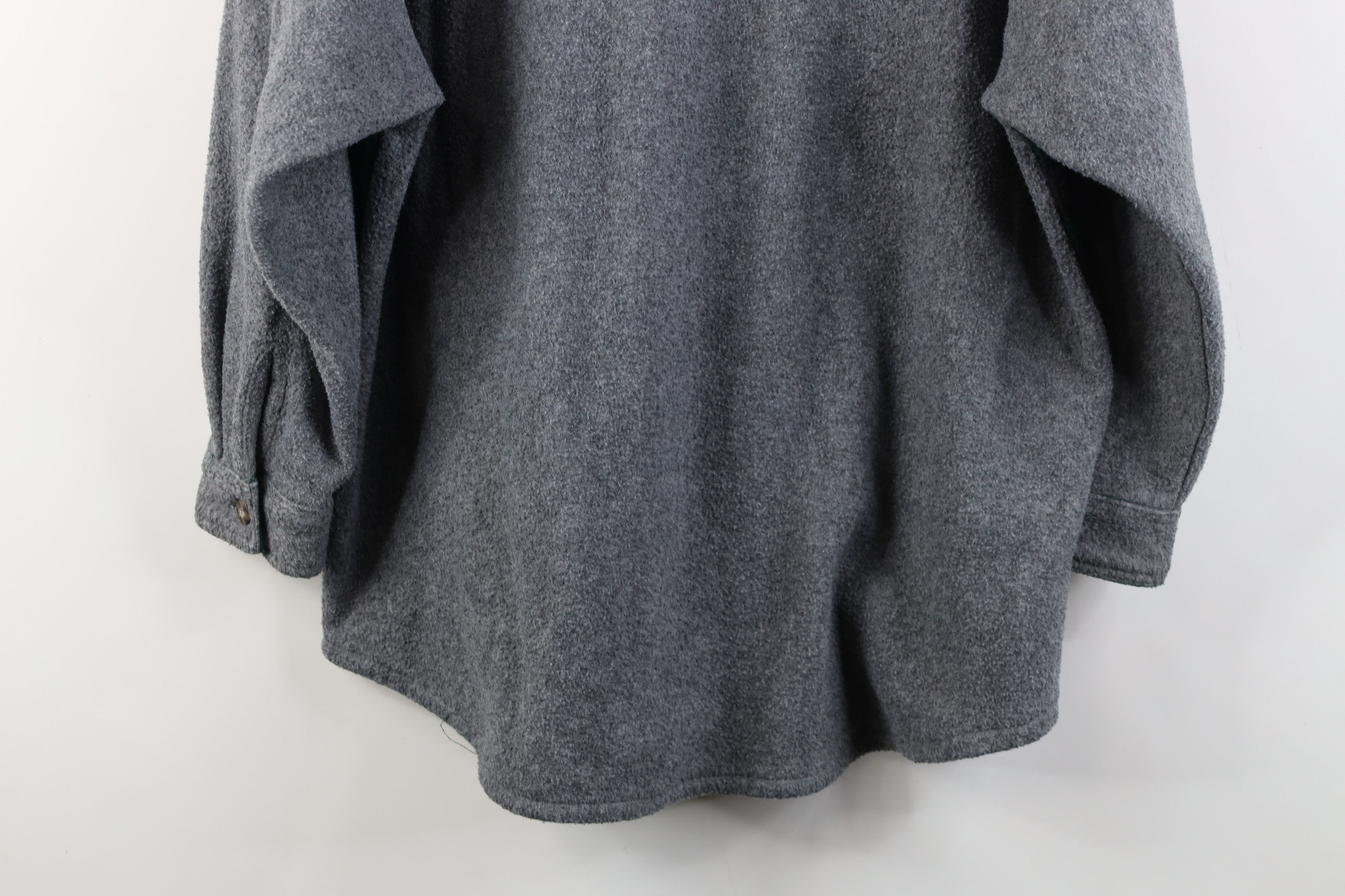 Vintage Vintage 90s Streetwear Fleece Button Shirt Jacket Jac Size M / US 6-8 / IT 42-44 - 15 Thumbnail