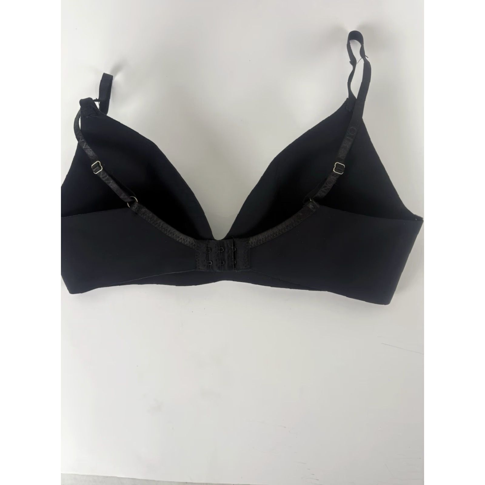 Vince Camuto Vince Camuto Wireless Bra 36C Black Lightly Lined Nylon Spandex Women Size ONE SIZE - 2 Thumbnail