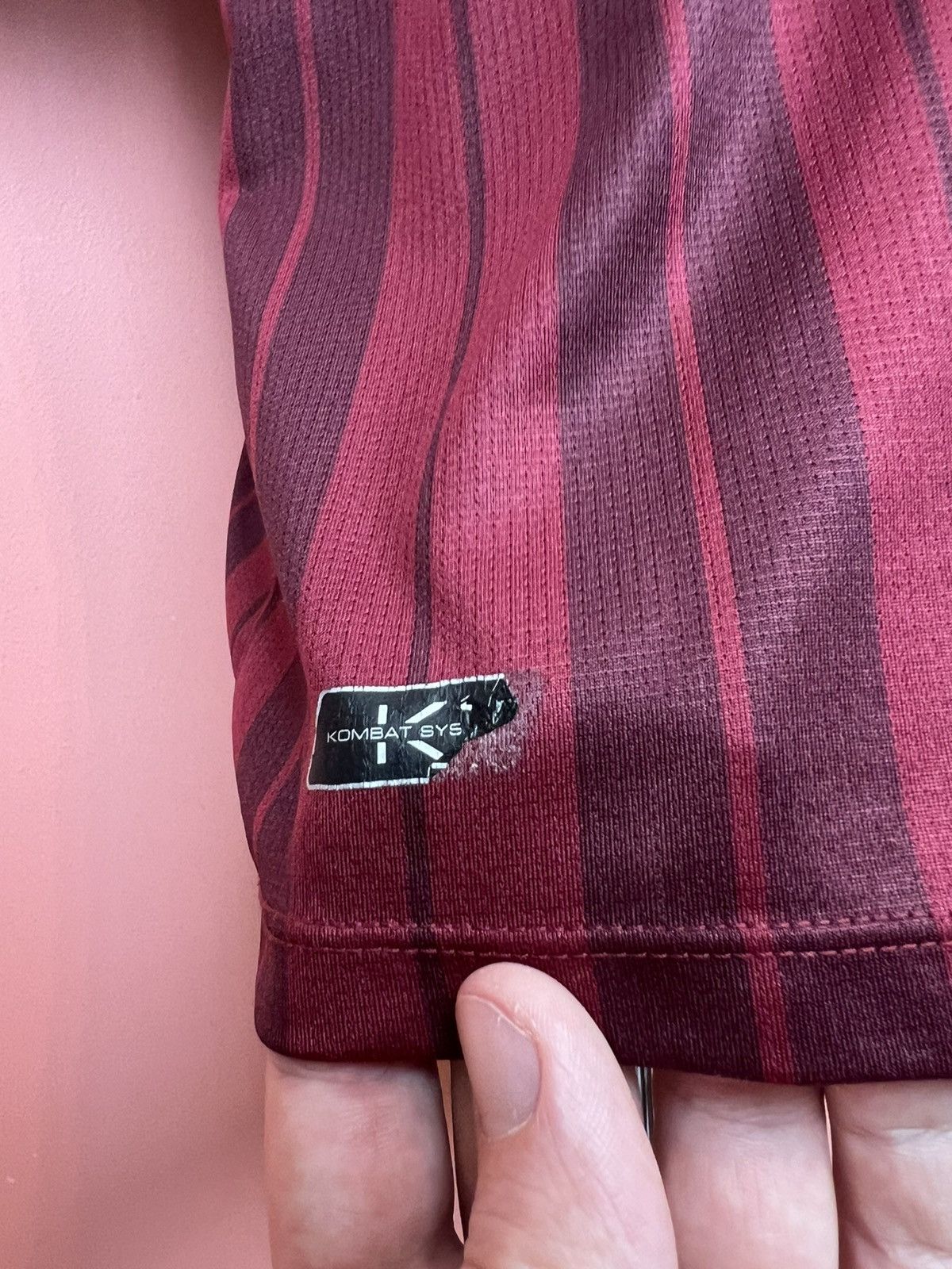 Kappa Soccer jersey kappa avfc football Aston Villa tee Size US M / EU 48-50 / 2 - 6 Thumbnail