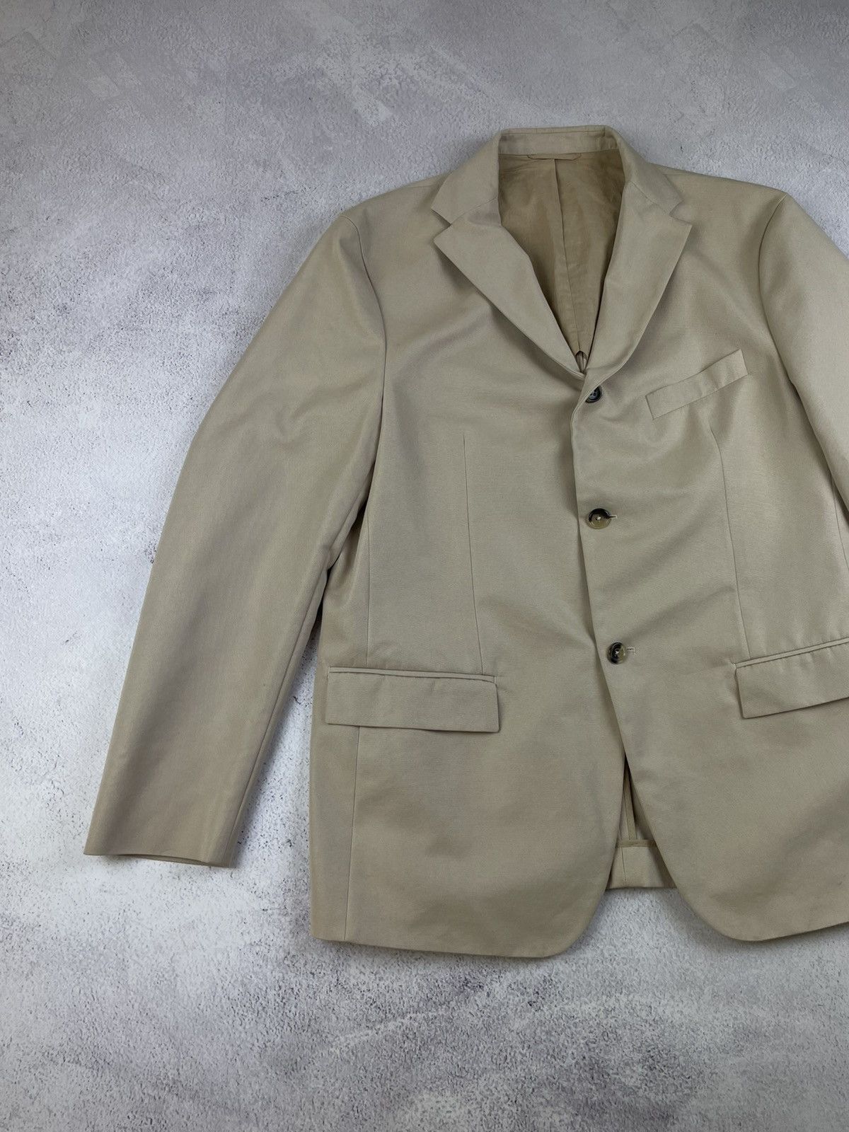 Jil Sander Jil Sander Men’s Cotton Blend Blazer Jacket EU 52 / US 42 Size 52R - 4 Thumbnail