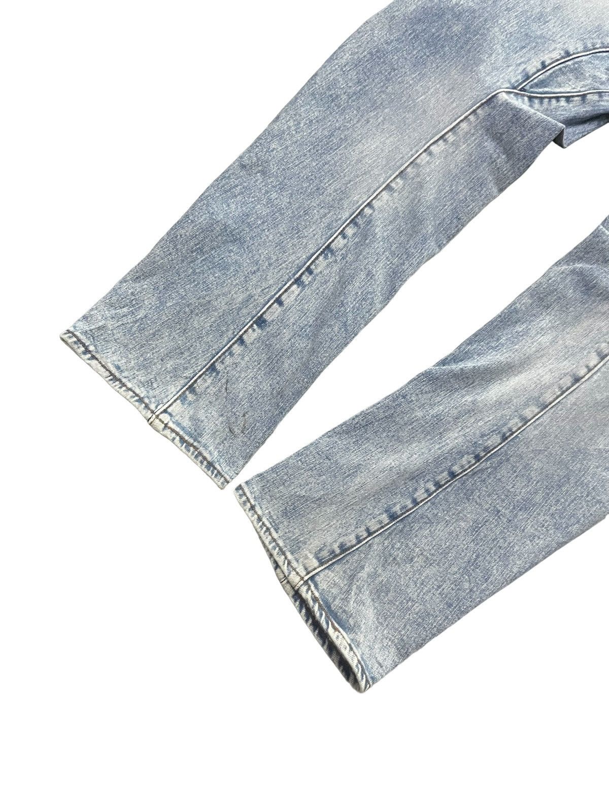 Edwin × Levi's × Vintage Y2k vintage LEVIS engineered curved Leg dirty denim pants Size US 34 / EU 50 - 10 Thumbnail
