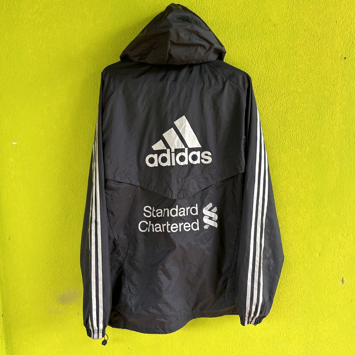 Vintage Vintage Liverpool Adidas Distressed Jacket Hoodie Size US L / EU 52-54 / 3 - 1 Thumbnail