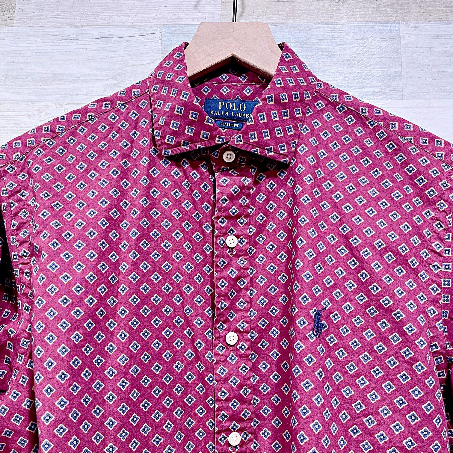 Polo Ralph Lauren POLO Ralph Lauren Cotton Poplin Foulard Shirt Mens Medium Size US M / EU 48-50 / 2 - 2 Thumbnail