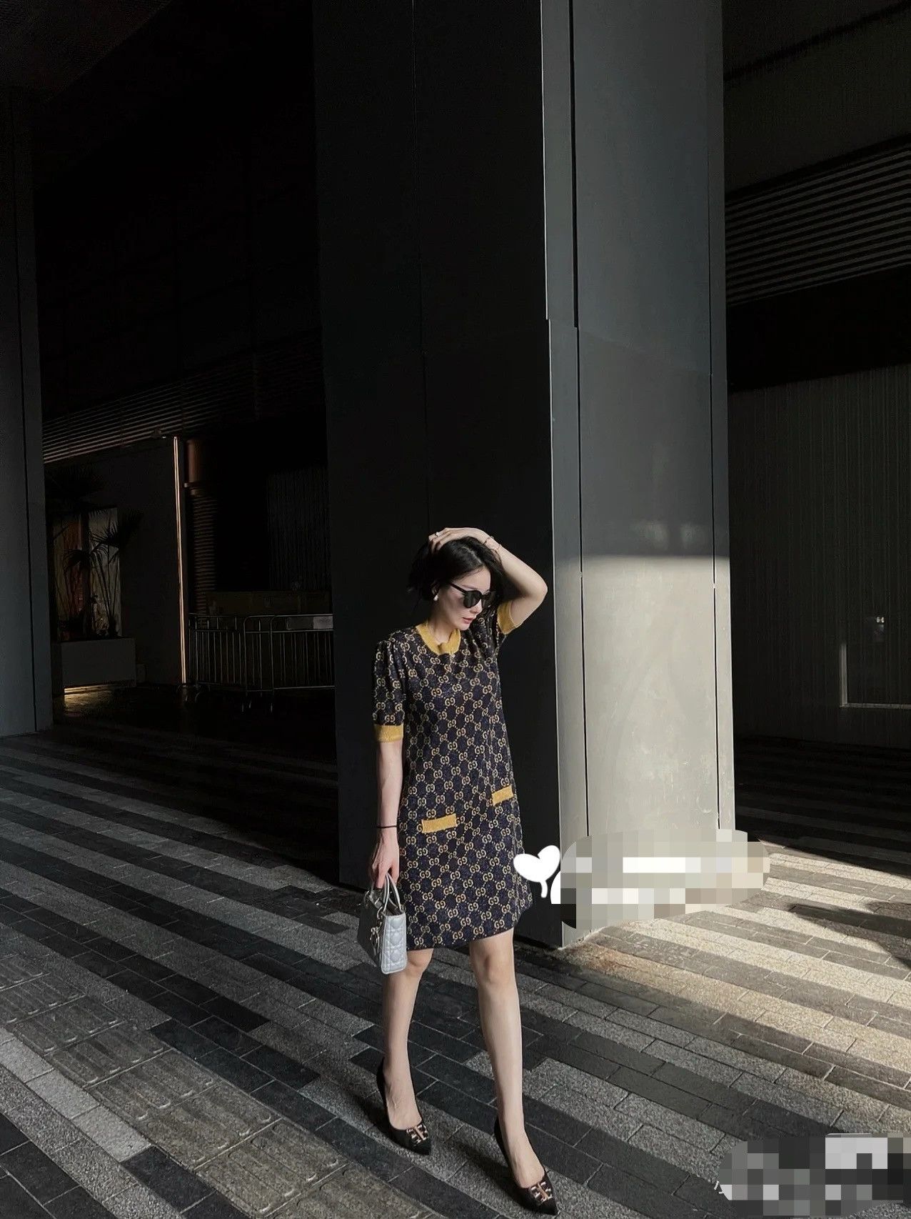 Gucci Gucci full-print wool knit dress Size M / US 6-8 / IT 42-44 - 1 Thumbnail