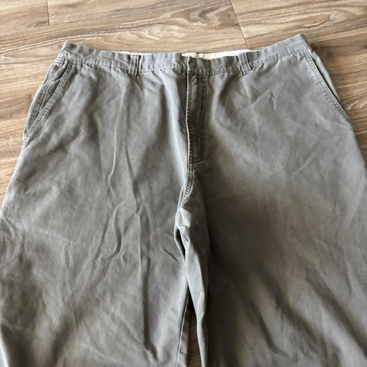 Japanese Brand Crazy Vintage Y2K/2000s Baggy Grey Workwear Skater Carpenter Pants! 40x29 Size US 40 / EU 56 - 5 Thumbnail