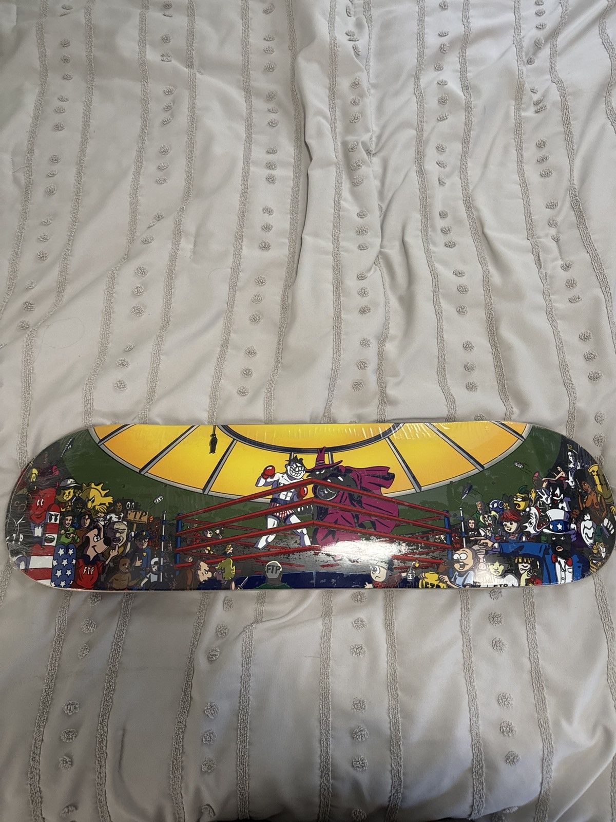 Fuck The Population FTP Fight Night Deck 8.625 Size ONE SIZE - 3 Thumbnail