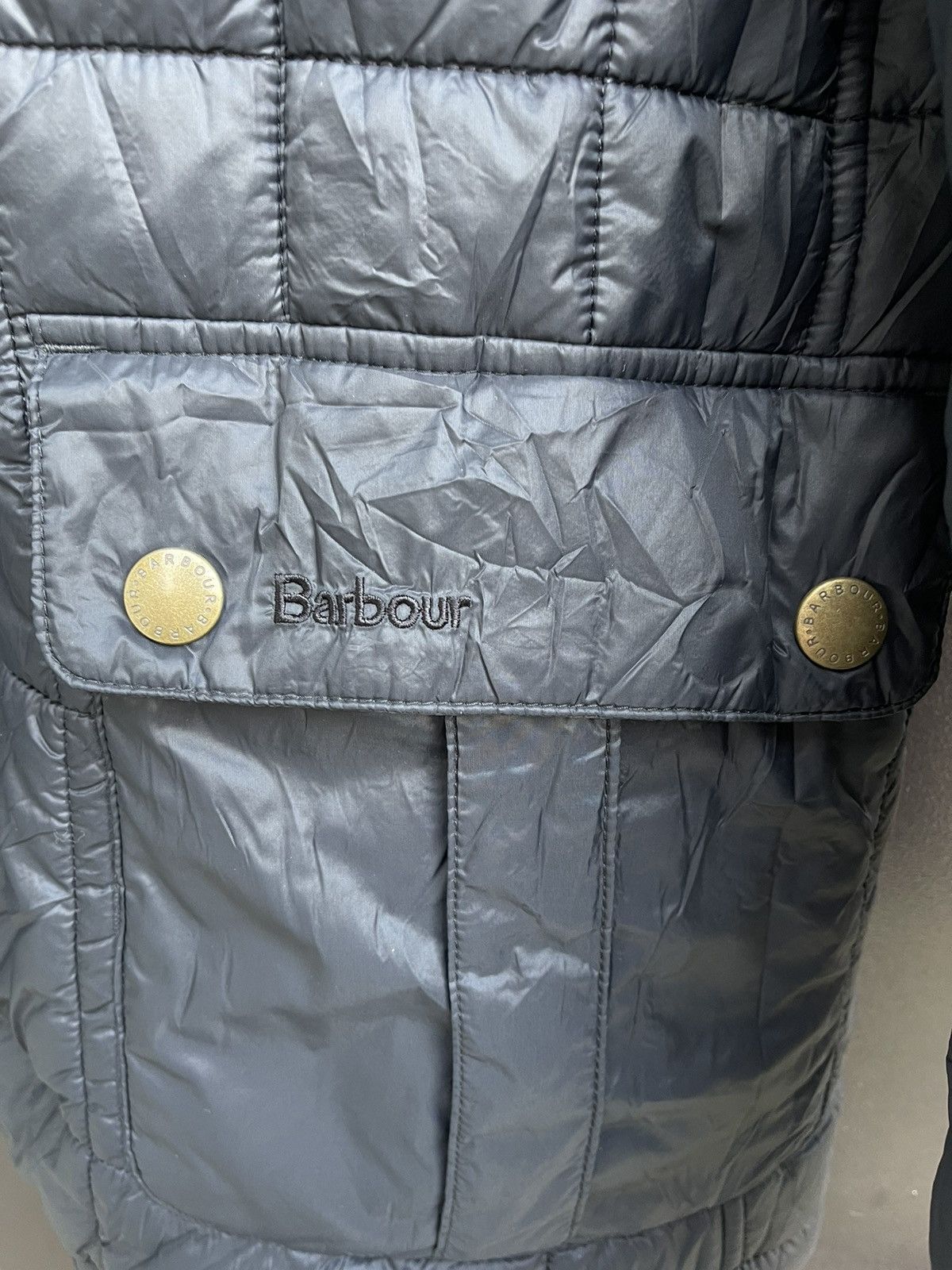 Barbour Barbour Roxbury British Jacket MQU0829 Black Quilted Coat Size US L / EU 52-54 / 3 - 5 Thumbnail
