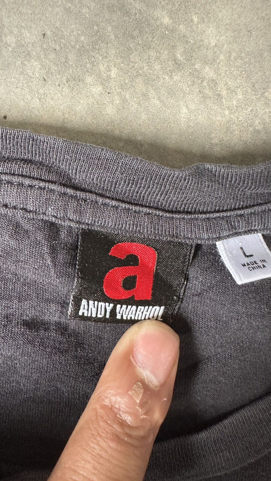 Andy Warhol VINTAGE ANDY WARHOL TEE Size US M / EU 48-50 / 2 - 5 Thumbnail