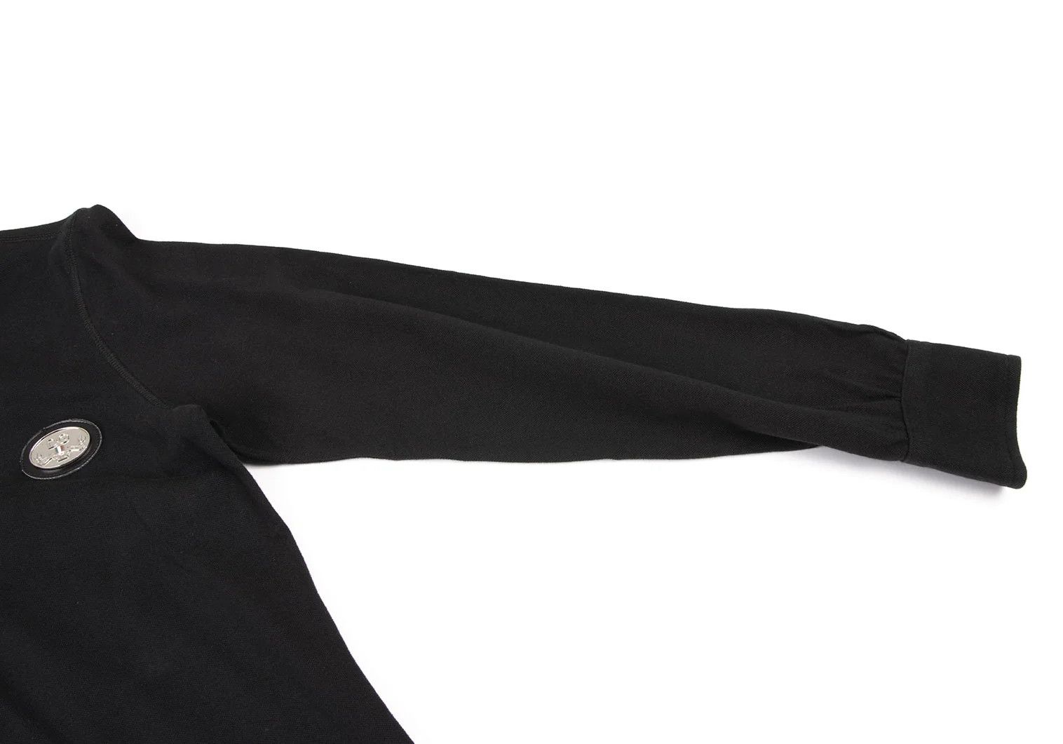 Dolce & Gabbana Cotton Collar Contrast Logo Plate Polo Shirt Black 44 Size US S / EU 44-46 / 1 - 8 Thumbnail