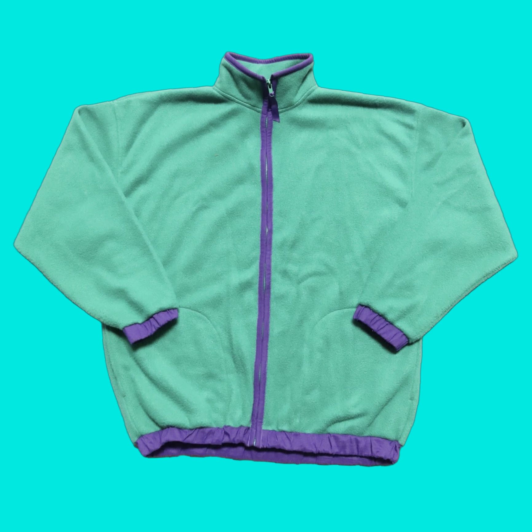 Gap VINTAGE Gap Arctic Light Fleece Jacket - Size L - Green, 90s Deadstock, Jacket, Men, Green, Vintage, 90s, Gap, Fleece, Jacket, L Size US L / EU 52-54 / 3 - 1 Thumbnail