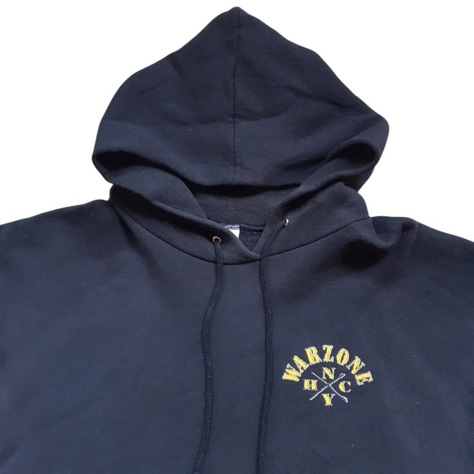 Vintage 90s WARZONE NYHC Hoodie Hardcore Sick Of It All