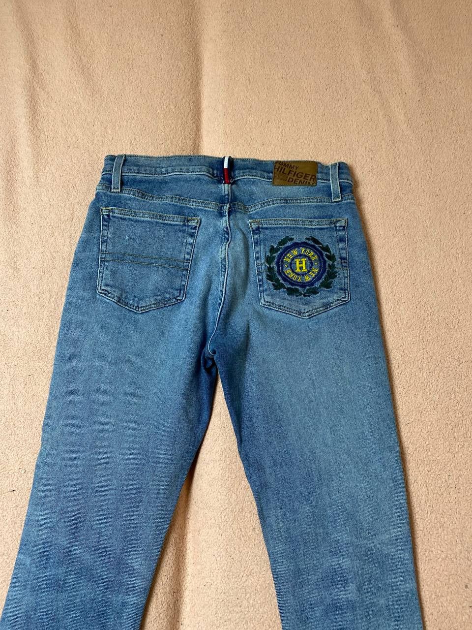 Tommy Hilfiger × Vintage Vintage Y2K Flared Jeans Bootcut pants 90s Size 30" / US 8 / IT 44 - 7 Thumbnail