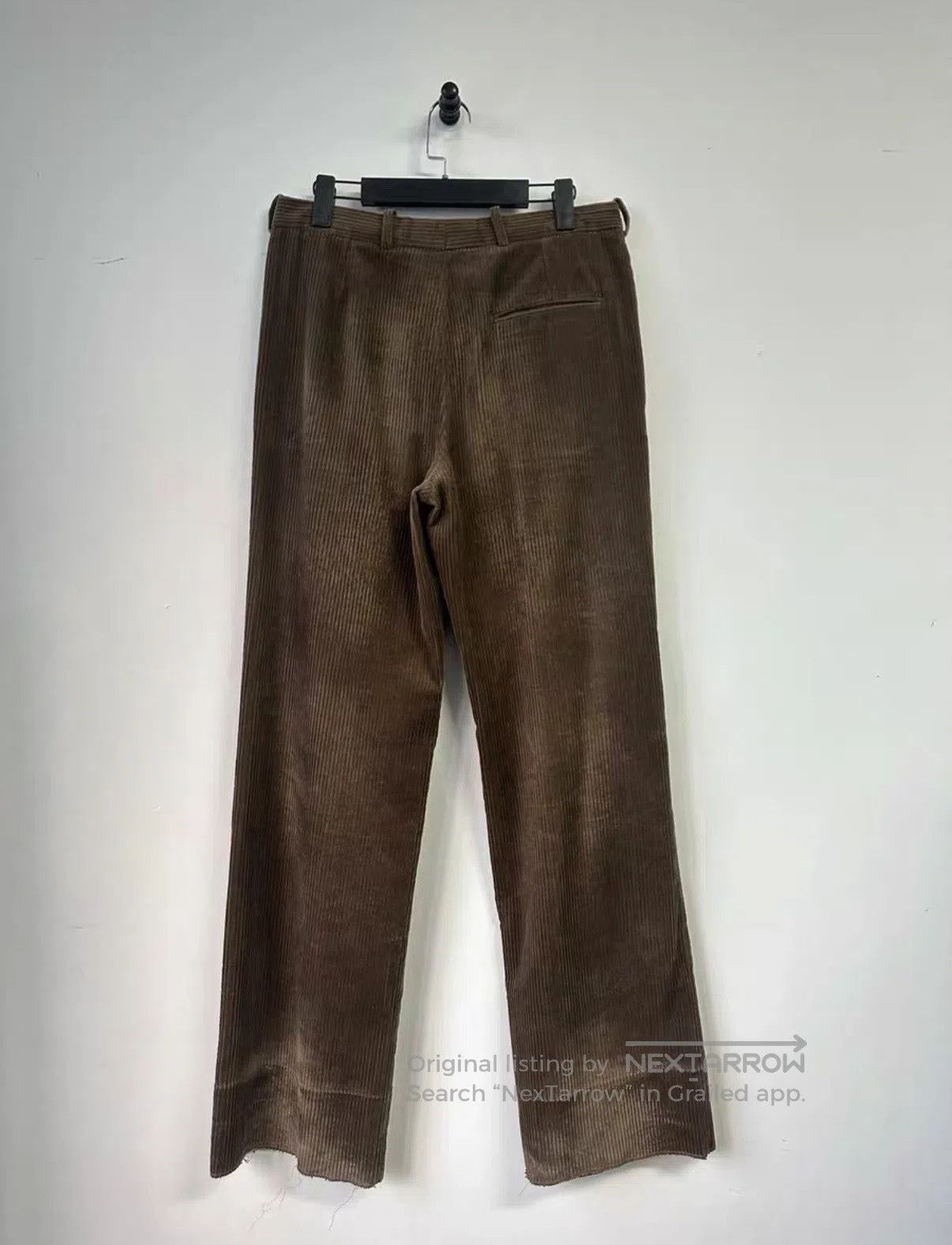 Raf Simons Brown Wide. Size US 32 / EU 48 - 4 Thumbnail