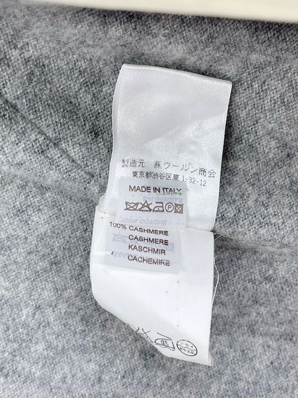Cashmere Knee Lenght Doubel Layered Trench Coat