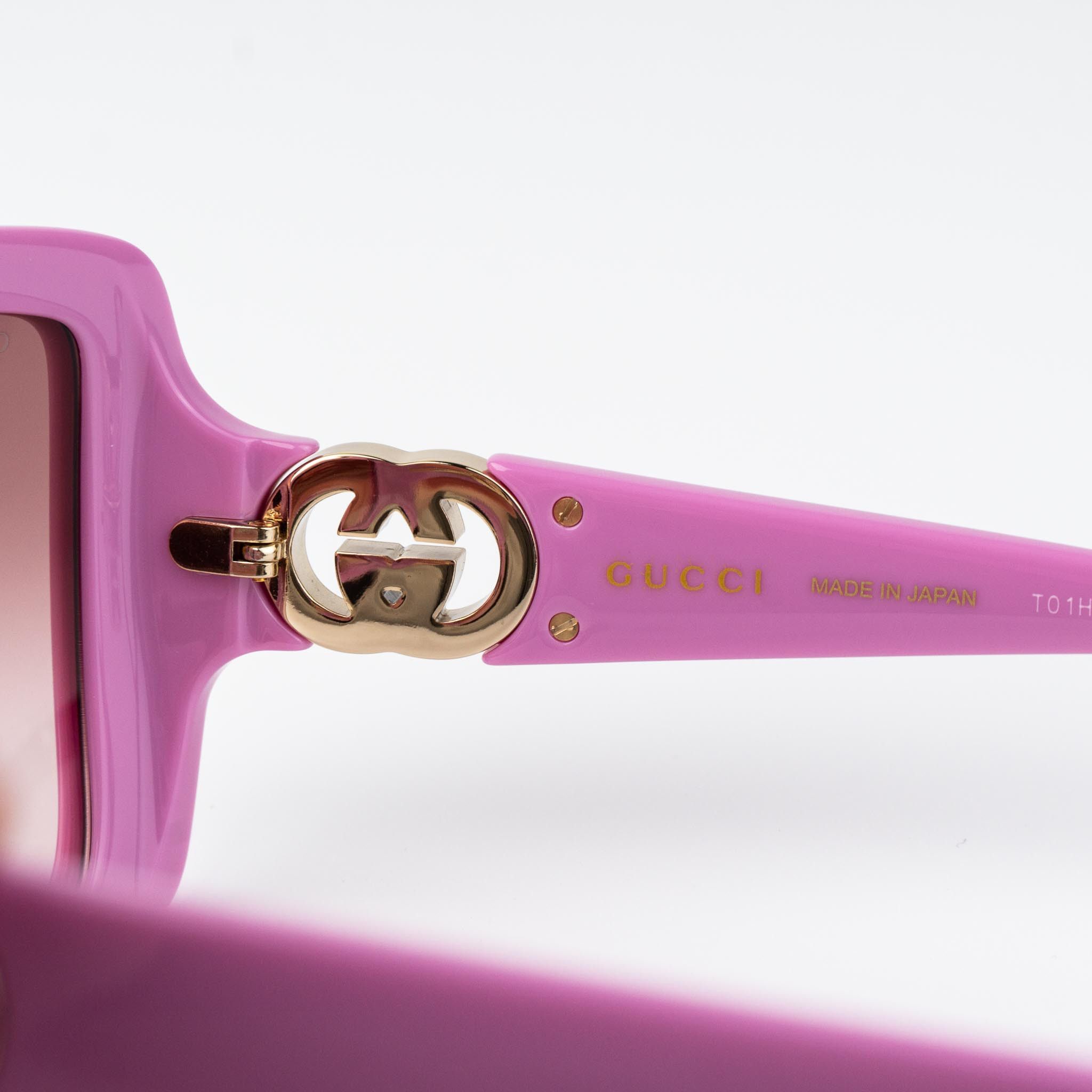 Gucci Gucci Women Sunglasses Square GG2015S 005 NEW AUTHENTIC Size ONE SIZE - 7 Thumbnail