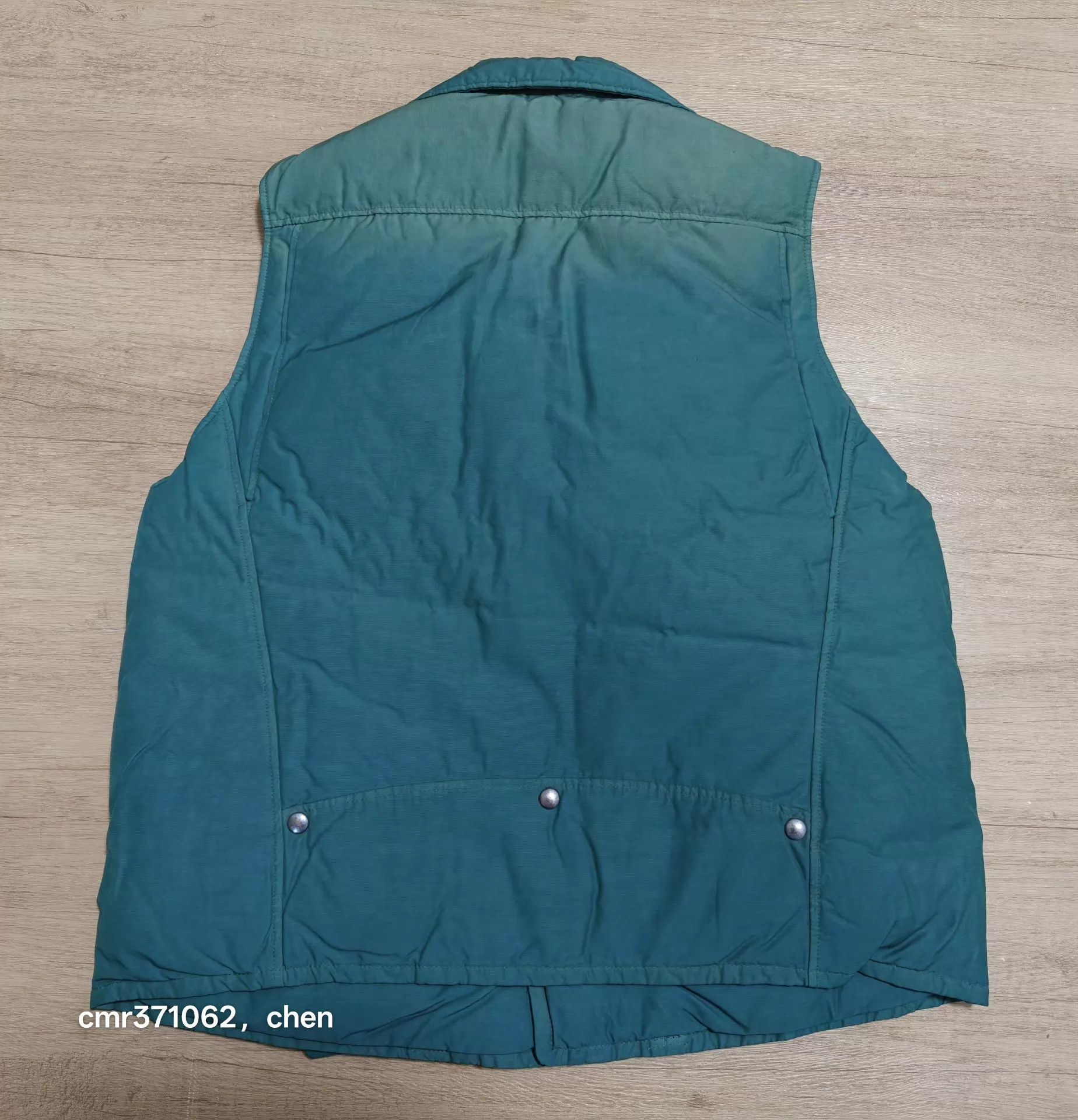 Visvim visvim 20AW Strabler DownVest Green1 1 Riri Zipper Size US S / EU 44-46 / 1 - 5 Thumbnail