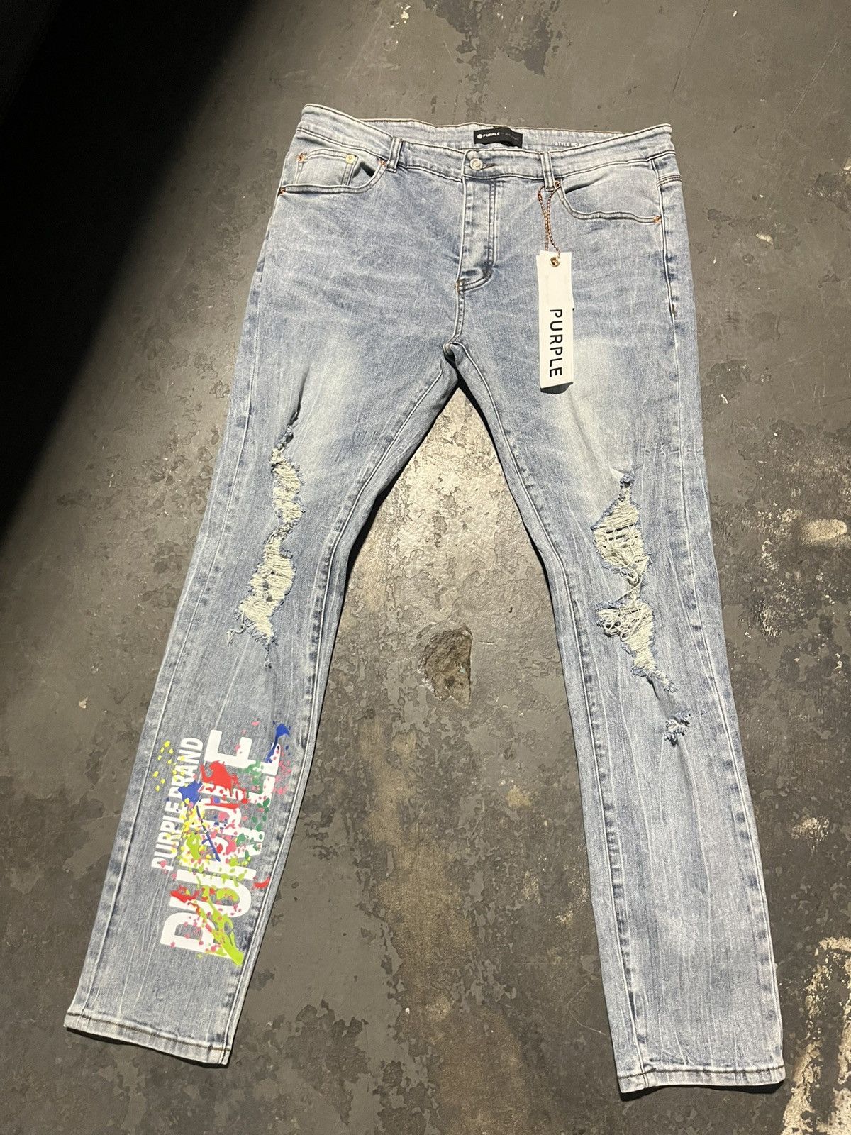 Purple Brand Purple jeans Size US 36 / EU 52 - 2 Thumbnail