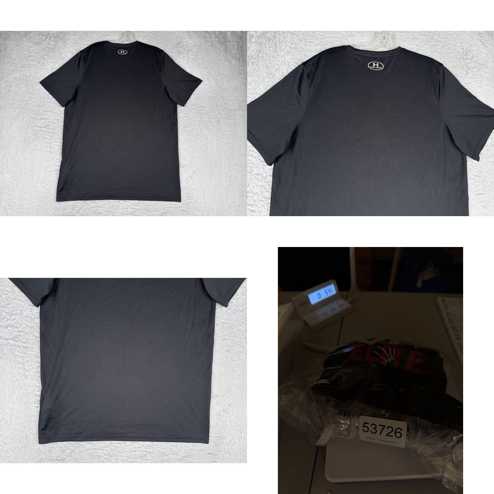 Under Armour Under Armour Shirt Mens Medium Black UH Elite Graphic Tee Size US M / EU 48-50 / 2 - 9 Thumbnail