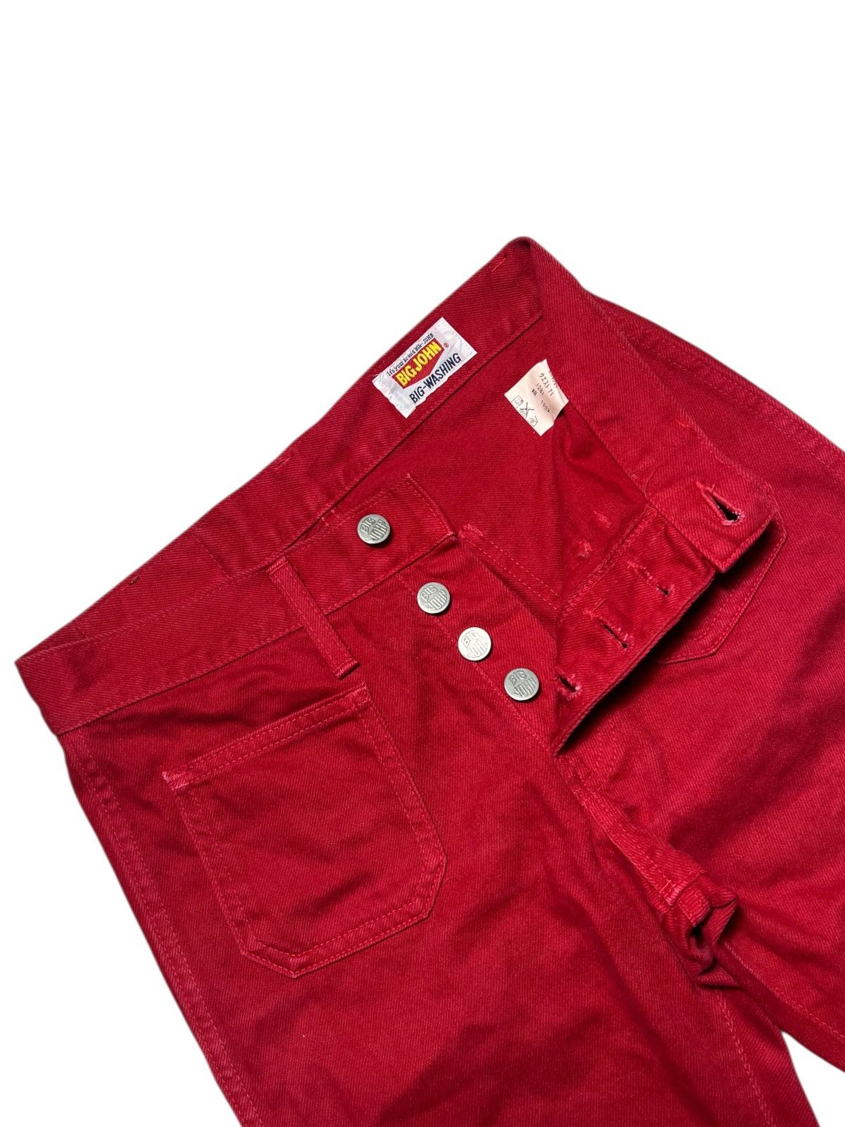 Vintage Big John Bootcut Whisker Super Flared Pants Size US 28 / EU 44 - 5 Thumbnail