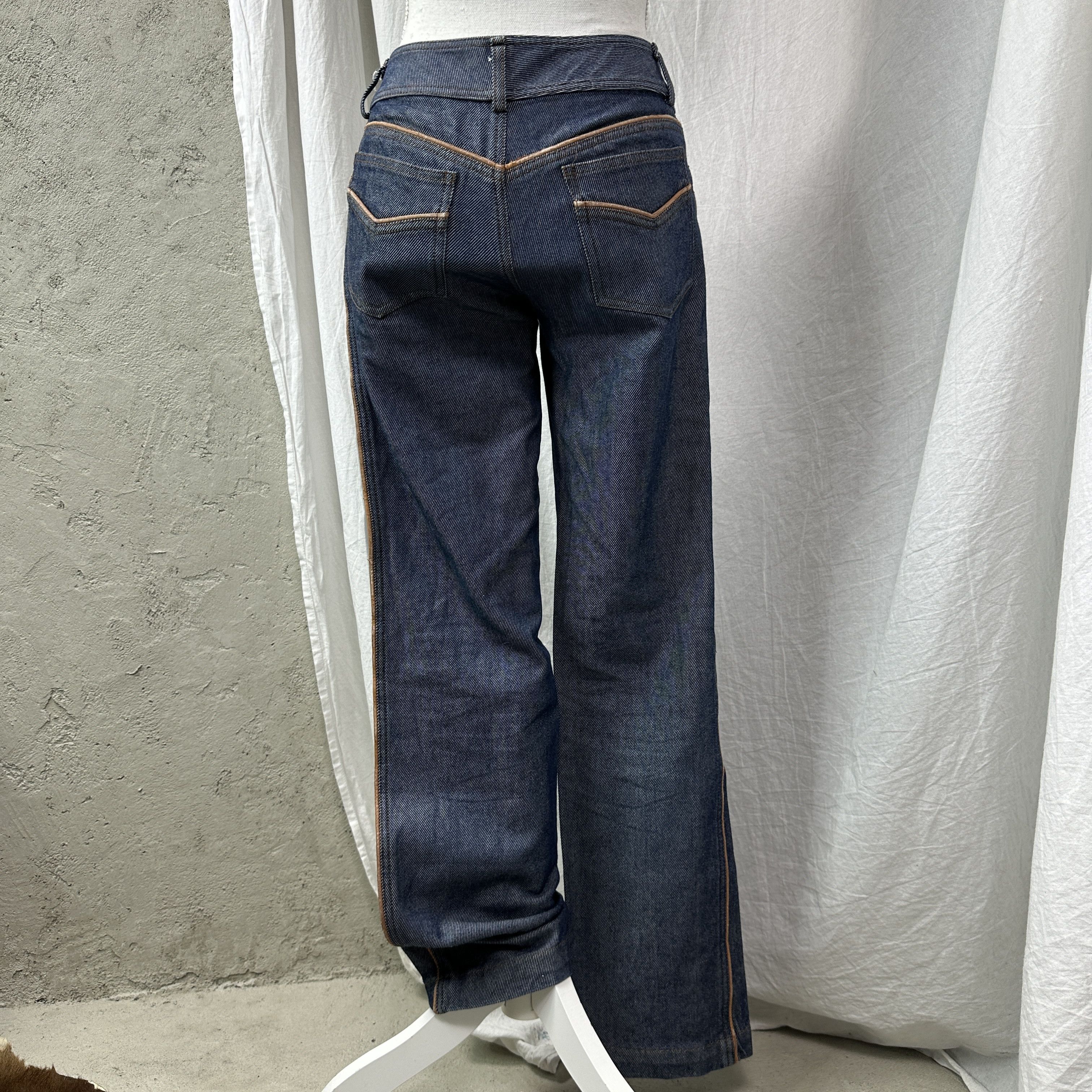 Dolce & Gabbana Vintage Denim Old Money Preppy Dolce&Gabbana Jeans Y2K Size 25" / US 0 / IT 36 - 9 Thumbnail