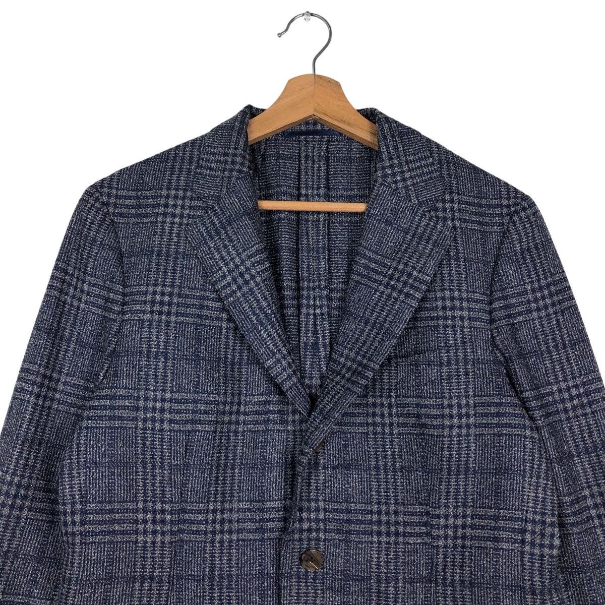 Japanese Brand 🔥Vintage Wool Jacket Mackintosh Philosophy Tartan Design Size US M / EU 48-50 / 2 - 3 Thumbnail