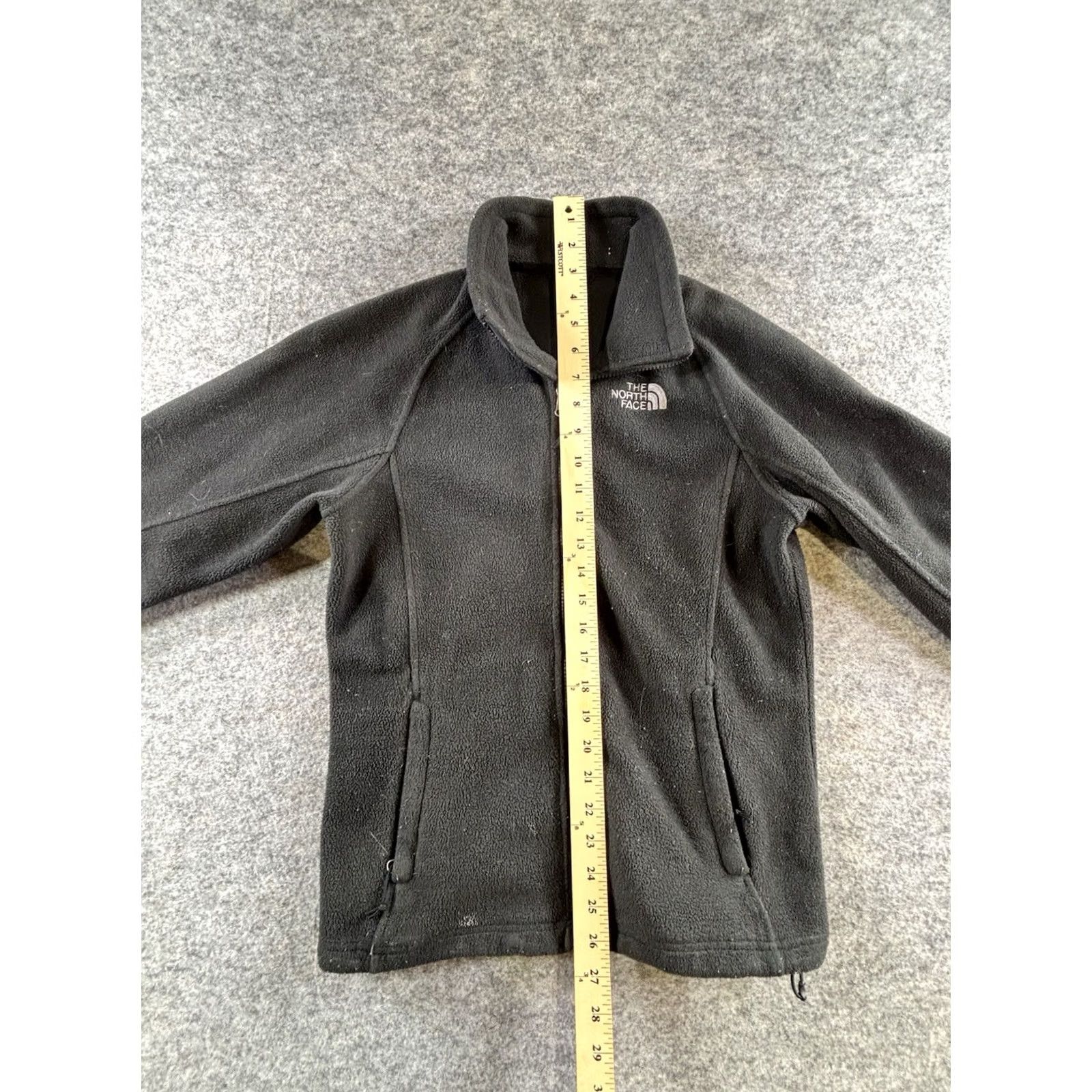The North Face The North Face Full-Zip Jacket Fleece Logo Pockets Women's Size Small Black Size S / US 4 / IT 40 - 6 Thumbnail