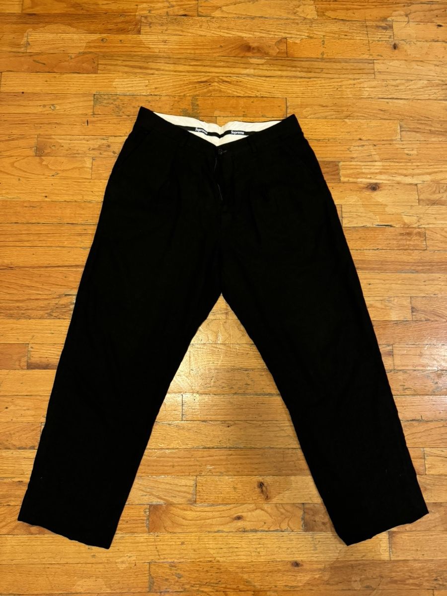 Supreme Striped Wool Trouser (FW24) - $228