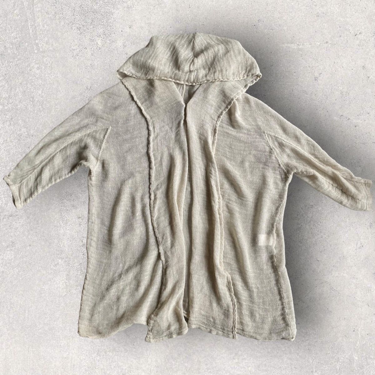 Yohji Yamamoto Y’s Linen Blend Oversized Hoodie Size M / US 6-8 / IT 42-44 - 1 Thumbnail