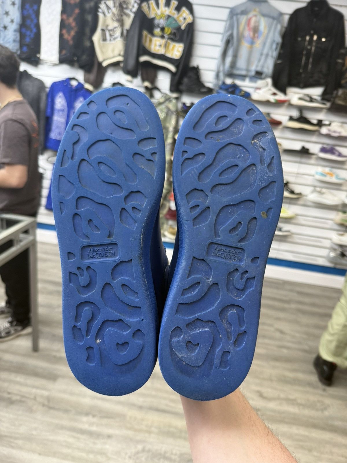 Alexander McQueen Alexander Mcqueen Oversized Sneaker (Cobalt Blue) Size US 9 / EU 42 - 6 Thumbnail