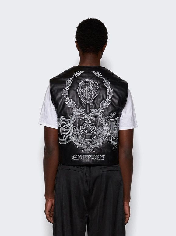 Givenchy o1w1db10325 Snap Vest in Black Size US XL / EU 56 / 4 - 5 Thumbnail