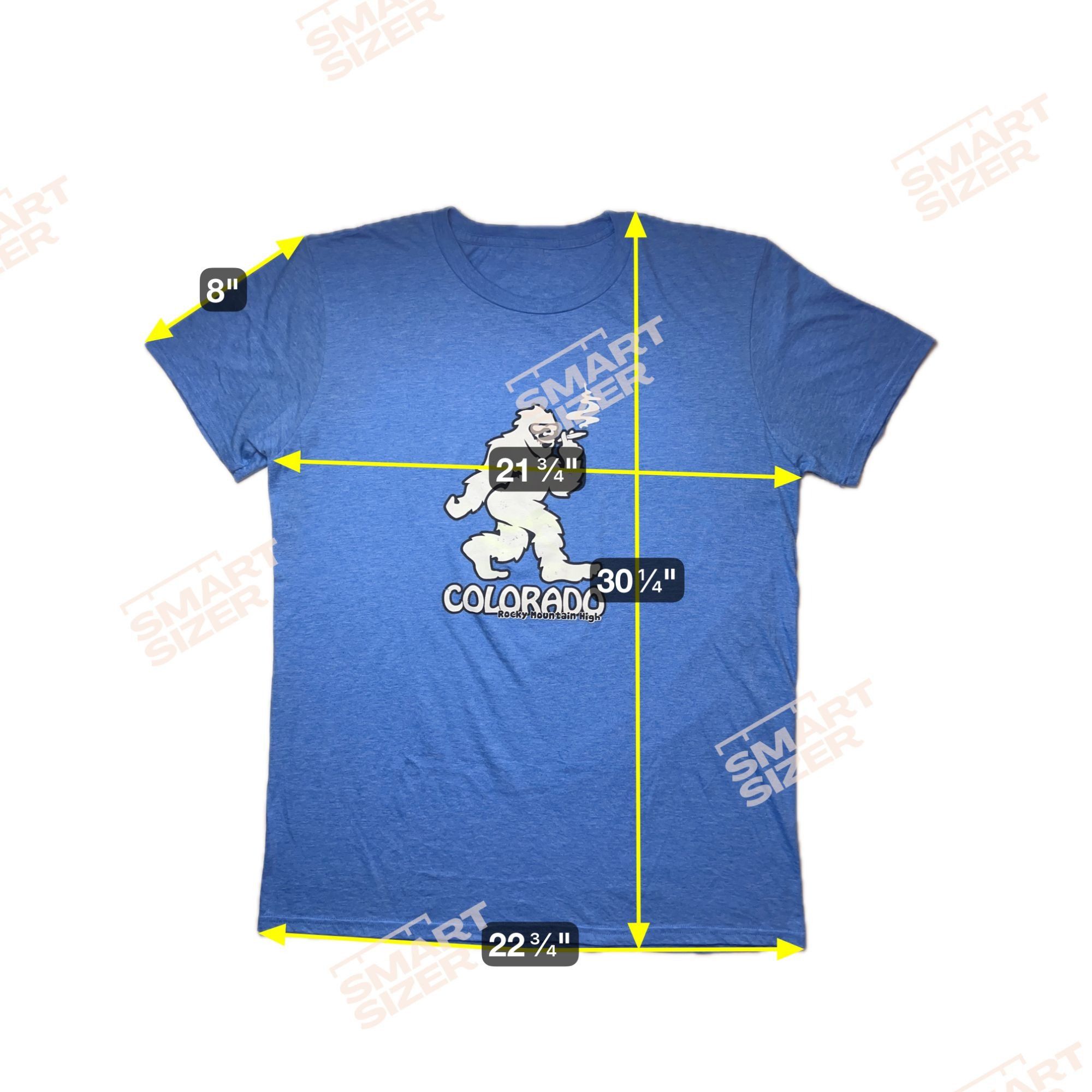 Other Colorado Rocky Mountain High Bigfoot Squatch Lrg T-Shirt Shi Size US L / EU 52-54 / 3 - 5 Thumbnail