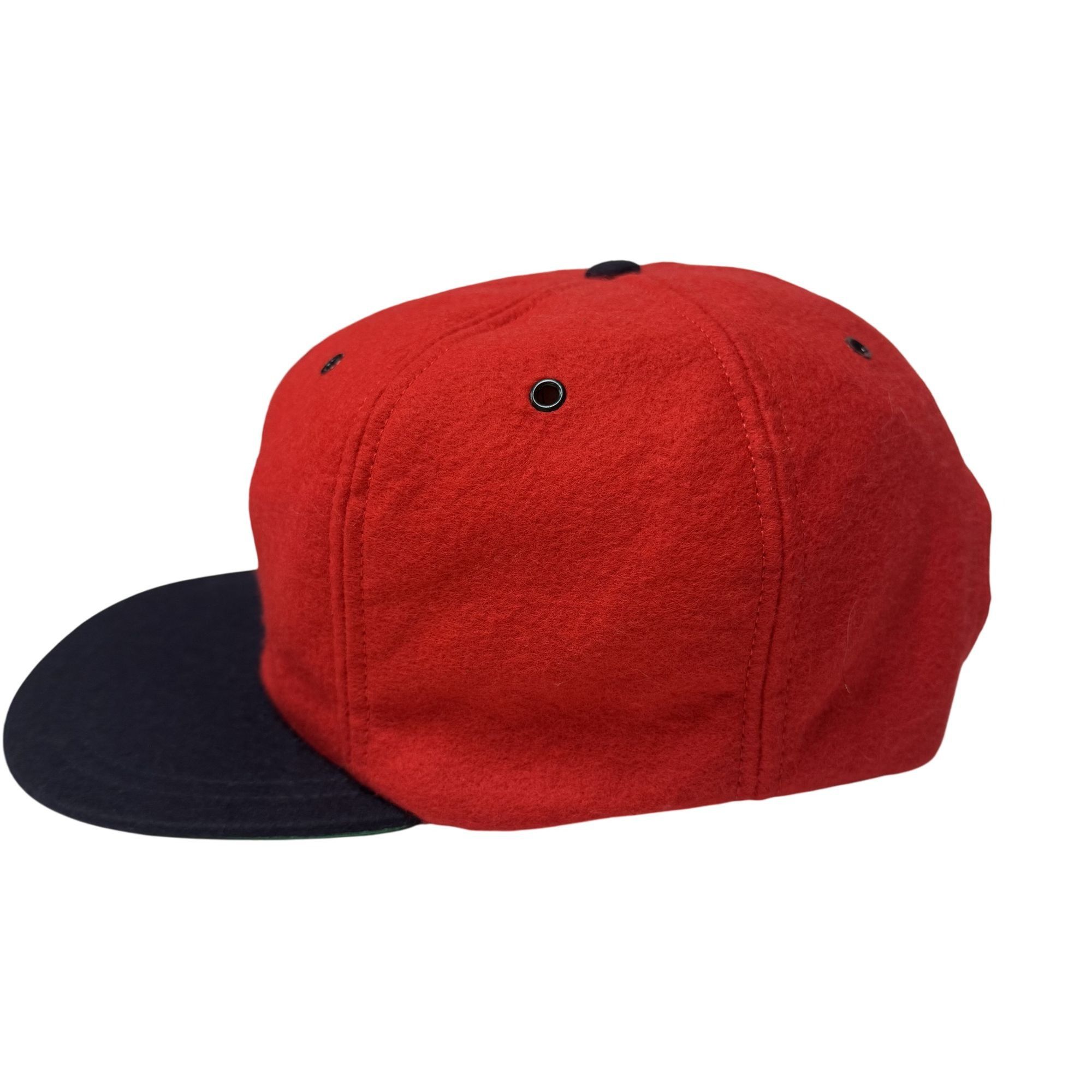 Other NOS Vtg DEXTER USA Red TRUCKER Hat Felted Wool Snapback Size ONE SIZE - 7 Thumbnail