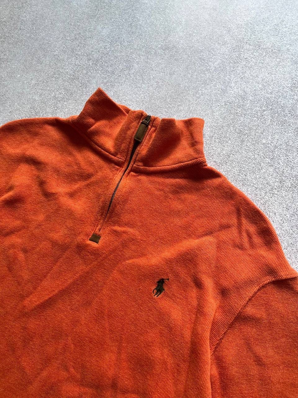 Polo Ralph Lauren × Vintage Vintage Polo Ralph Lauren Quarter Zip Sweater Y2K M Size US M / EU 48-50 / 2 - 3 Thumbnail