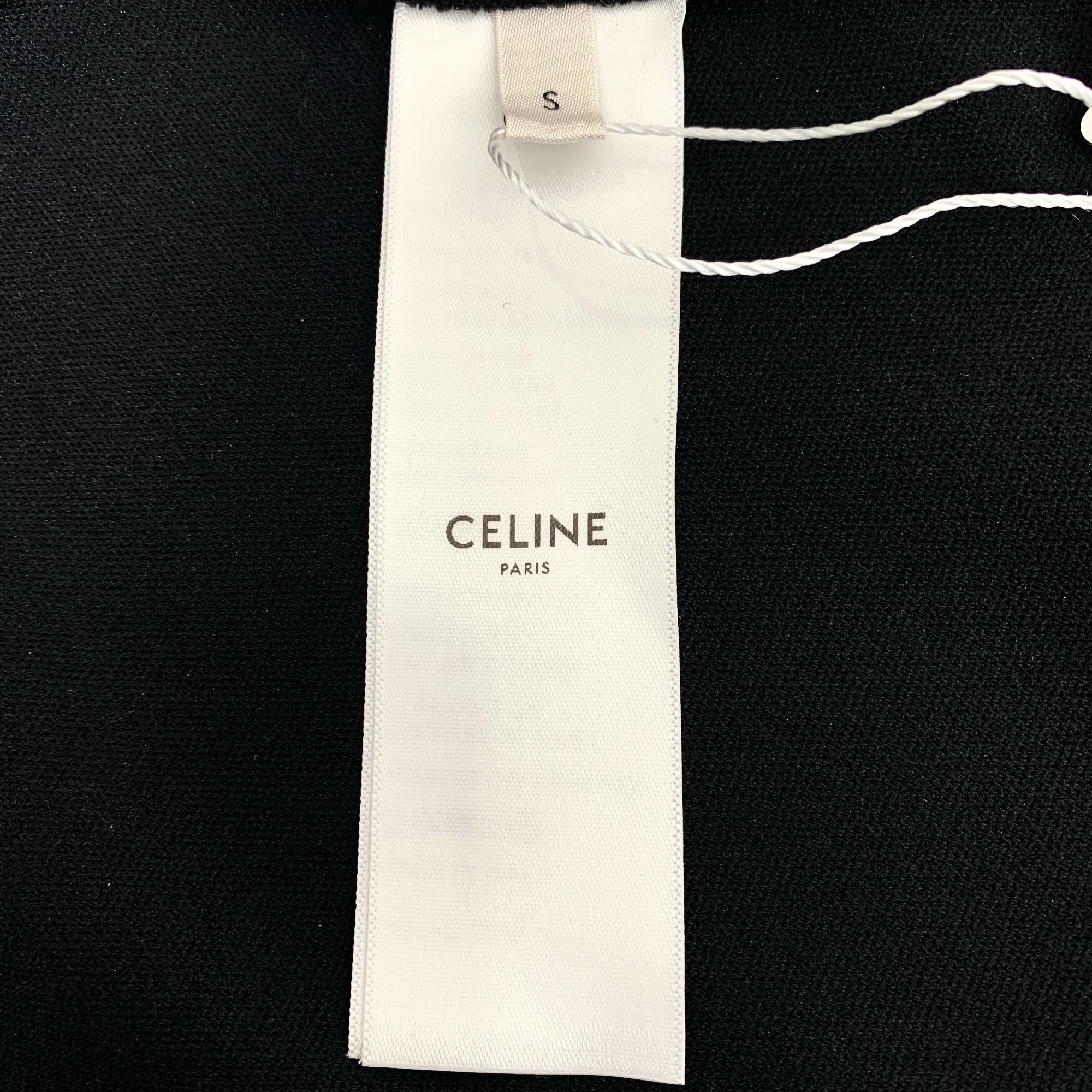 Celine Celine Black Sequin-Embellished Track Jacket With Zipper Poc Size S / US 4 / IT 40 - 7 Thumbnail