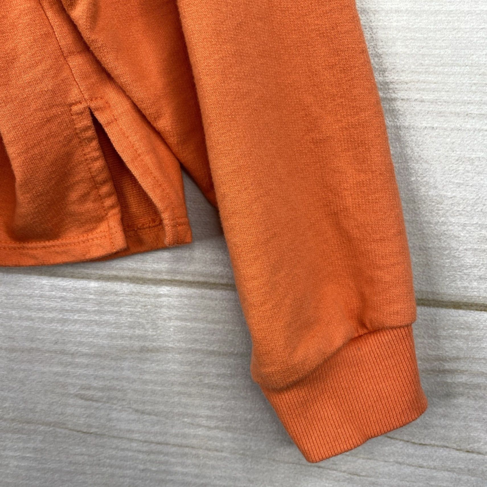 Vintage VINTAGE Judith March Sweatshirt Womens L Orange "Sun Kissed" Sequin Bling Oversized Crop Size L / US 10 / IT 46 - 4 Thumbnail