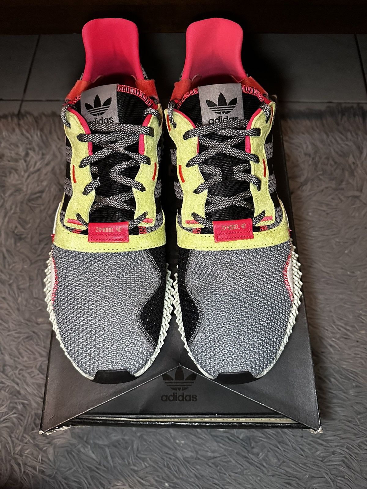 Shoes Adidas Adidas Zx 4000 4d Grey Three Adidas ZX 4000 4D 'Grey