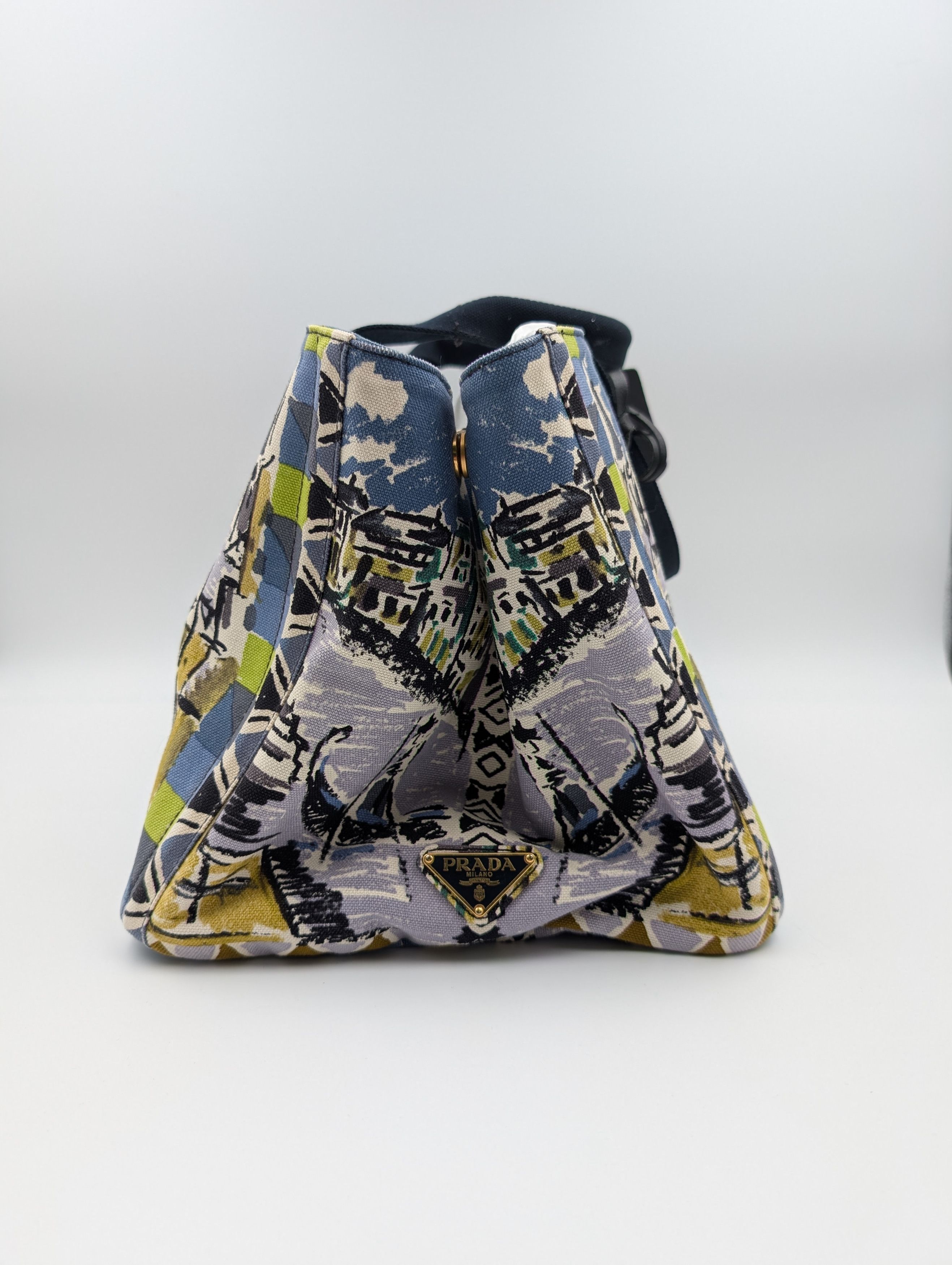 Prada Prada Canapa St. Venez Tote Bag Size ONE SIZE - 5 Thumbnail