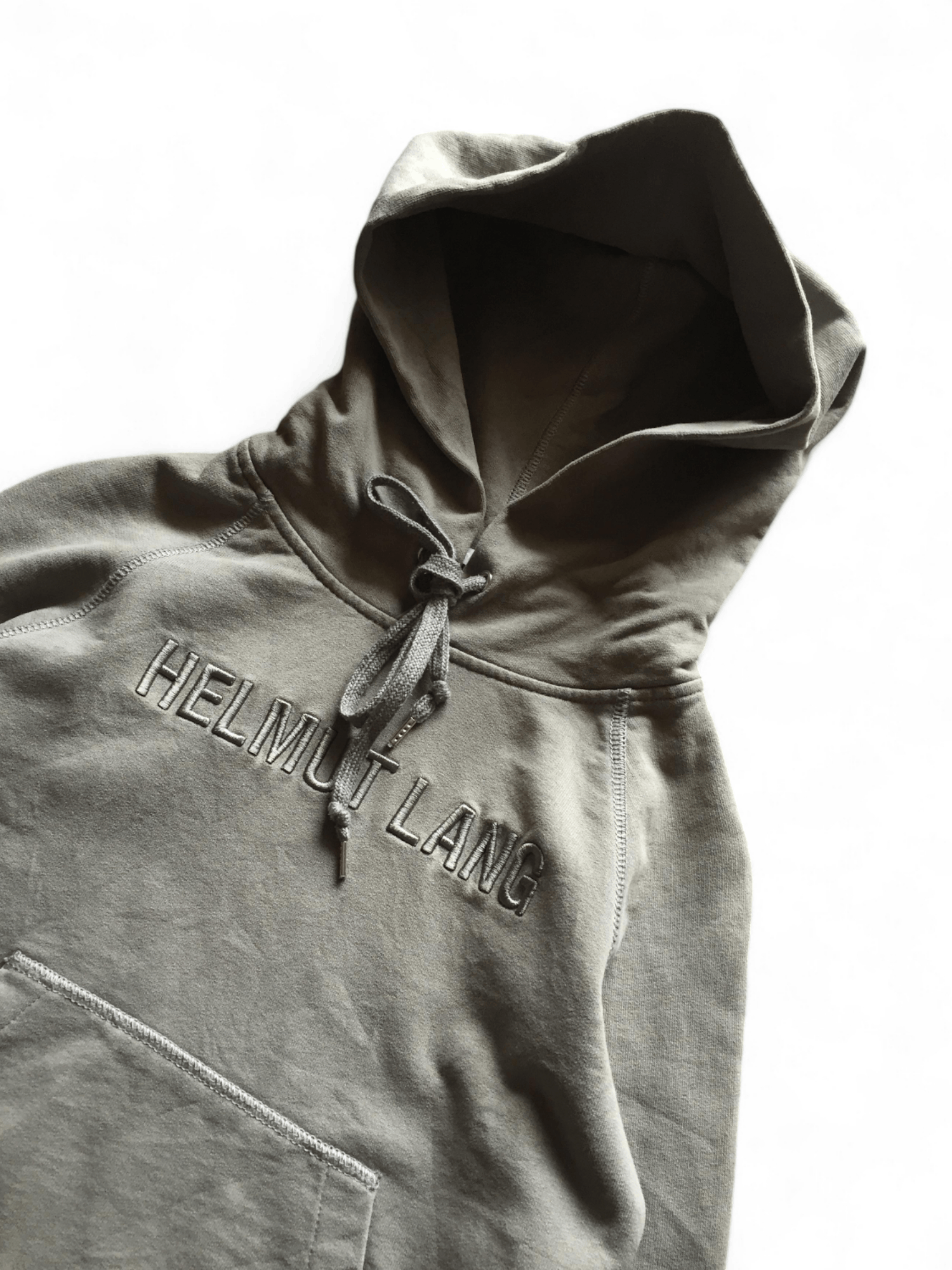 Helmut Lang Helmut Lang Monogram Slim Hoodie Size XS / US 0-2 / IT 36-38 - 3 Thumbnail