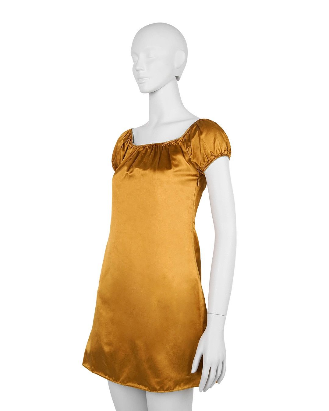 Miu Miu Miu Miu S/S1998 Runway Satin Doll Dress Size S / US 4 / IT 40 - 3 Thumbnail