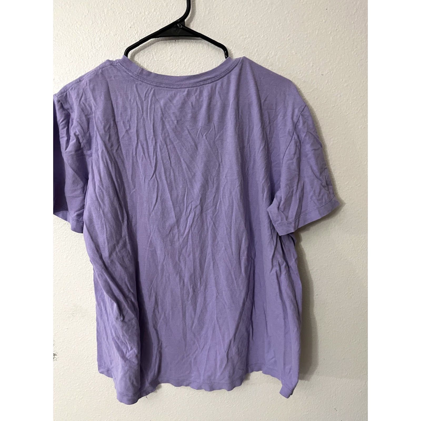 Nike NIKE Men's Large Purple Short Sleeve Crew Neck T-Shirt BV1997 Size US 33 - 2 Thumbnail