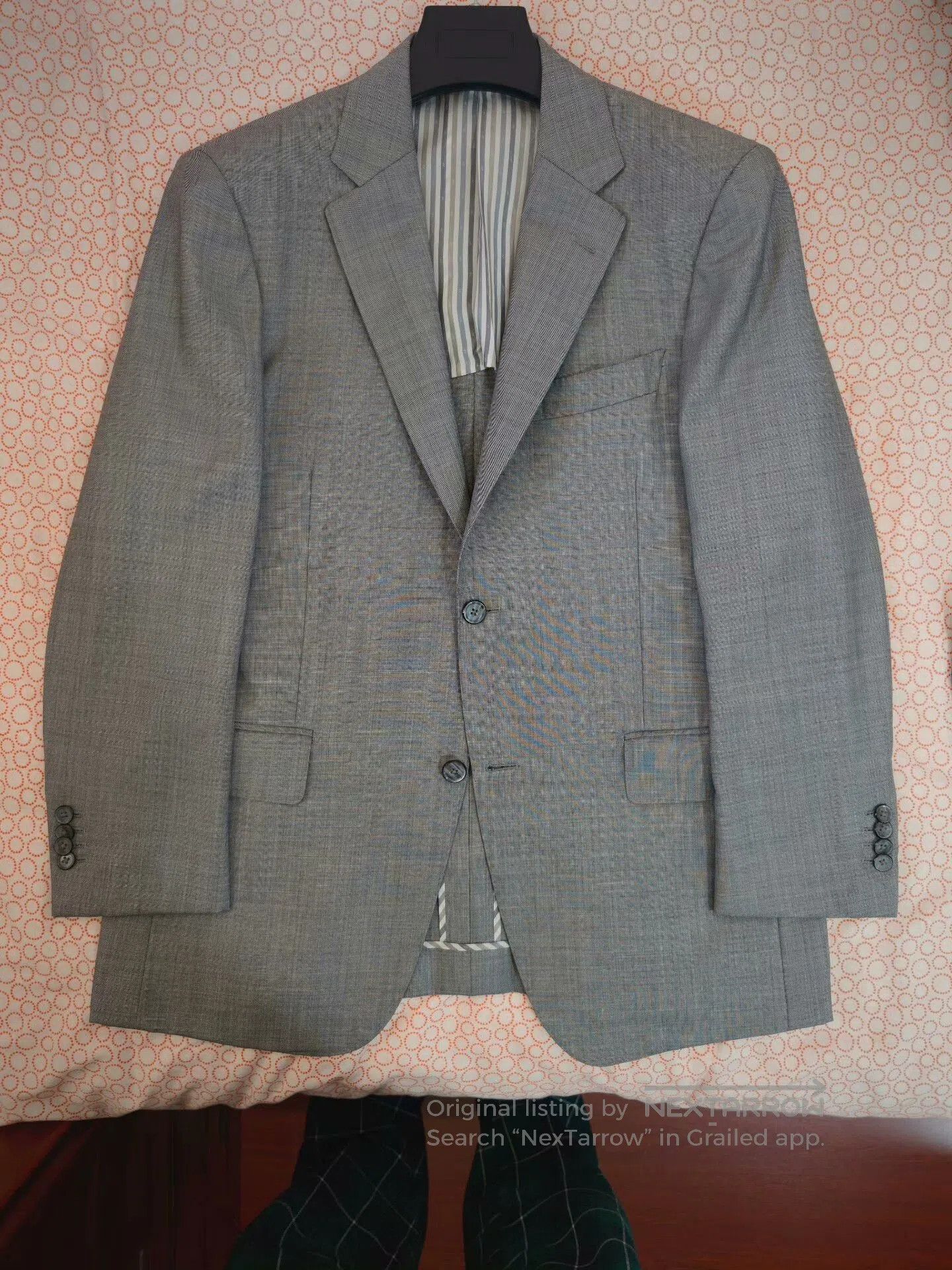 Japanese Brand Steven Hitchcock Custom Suit in Gray. Size US M / EU 48-50 / 2 - 5 Thumbnail