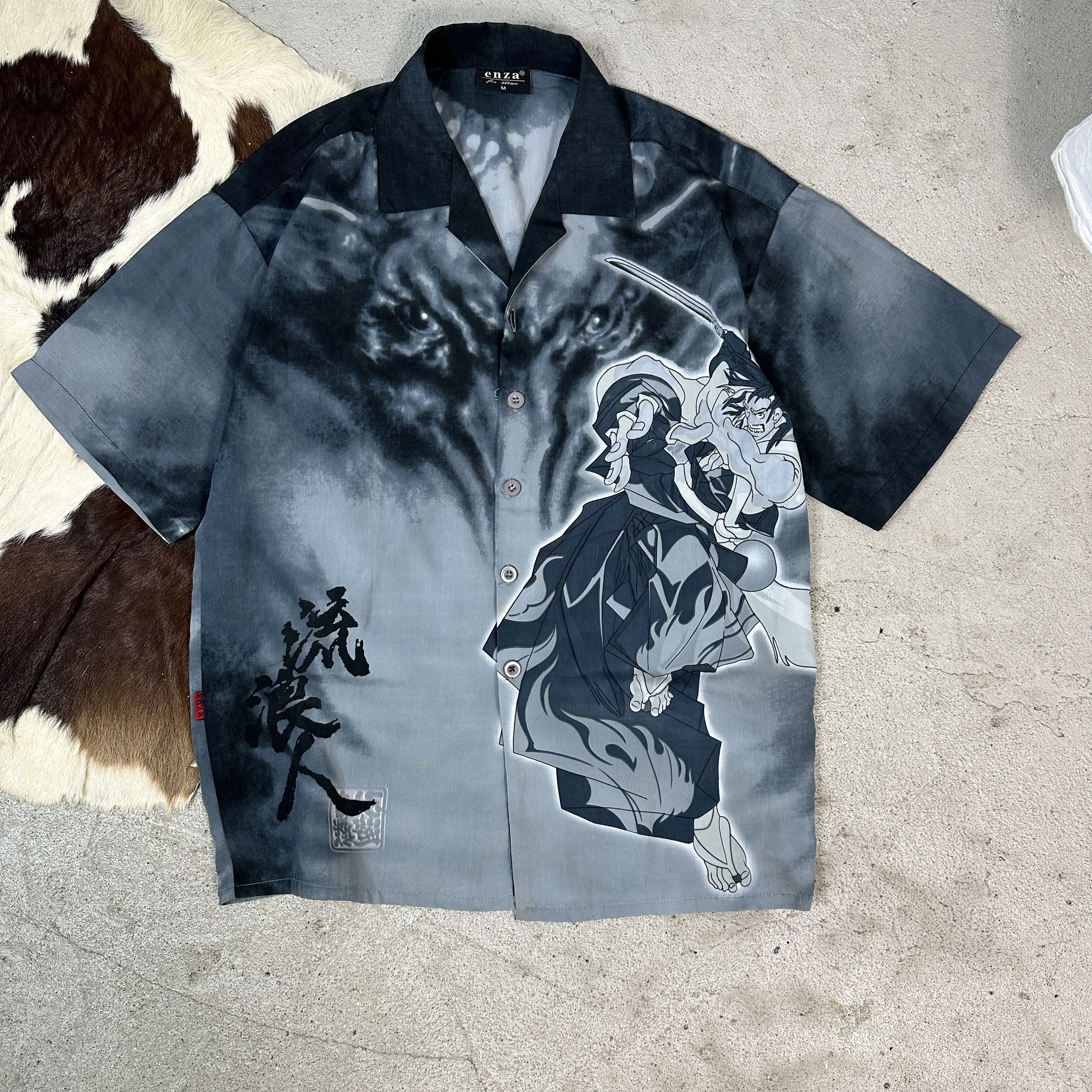 Samurai Jeans × Vintage Vintage Samurai Y2K Shirt Size US XL / EU 56 / 4 - 2 Thumbnail