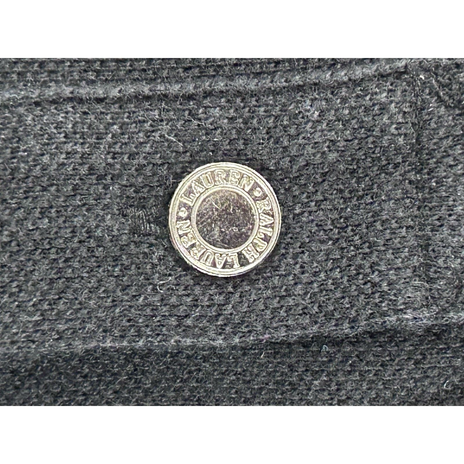 Ralph Lauren lauren ralph lauren womens XL Polo Black Cotton Metal Button Size XL / US 12-14 / IT 48-50 - 3 Thumbnail