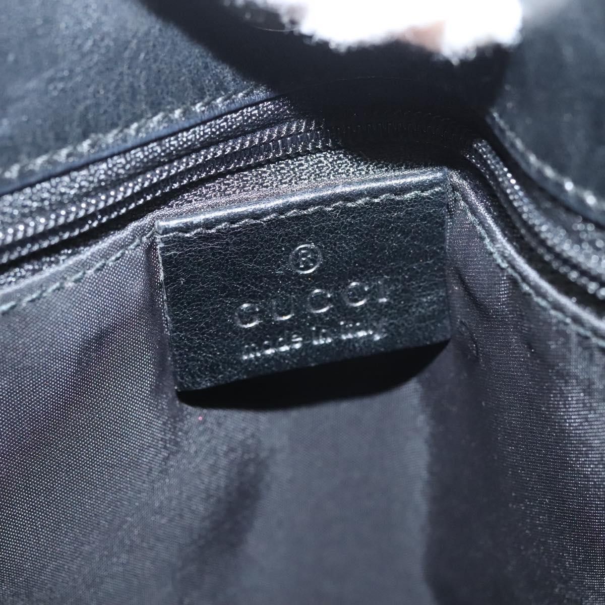 Gucci GUCCI Shoulder Bag Nylon Black Silver 001 3193 001 3193 Size ONE SIZE - 15 Thumbnail