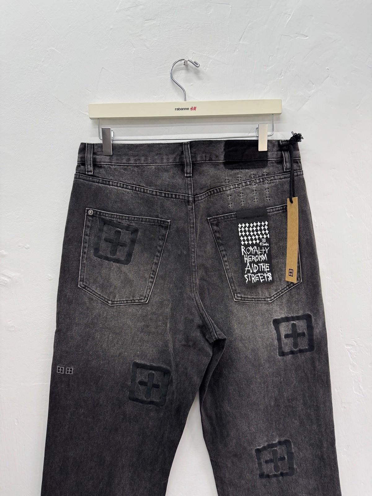 Ksubi new Ksubi mens denim jeans anti k gray black box scatter 32 Size US 32 / EU 48 - 6 Thumbnail