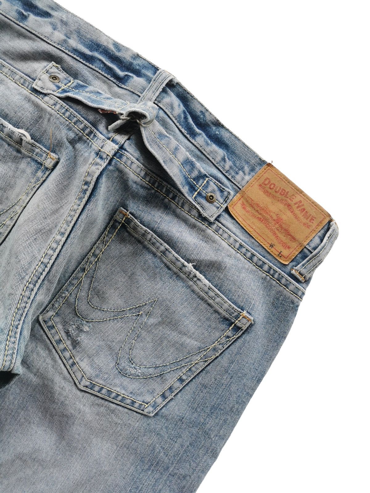 Japanese Brand Double Name Jeans Size US 31 - 1 Thumbnail