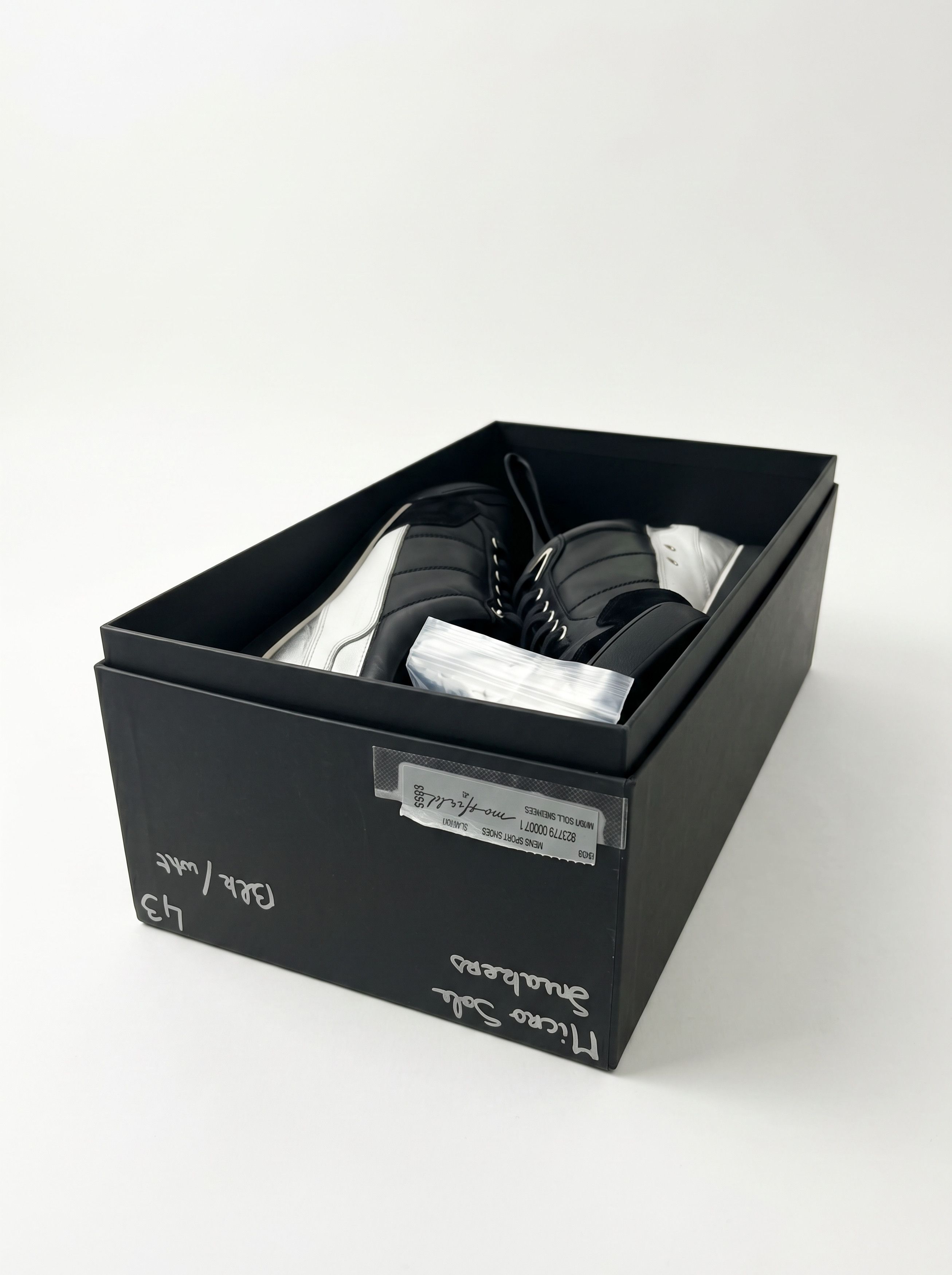 Dior Dior Homme Micro Sole Sneaker Black White EU43 / US10 Size US 9.5 / EU 42-43 - 4 Thumbnail