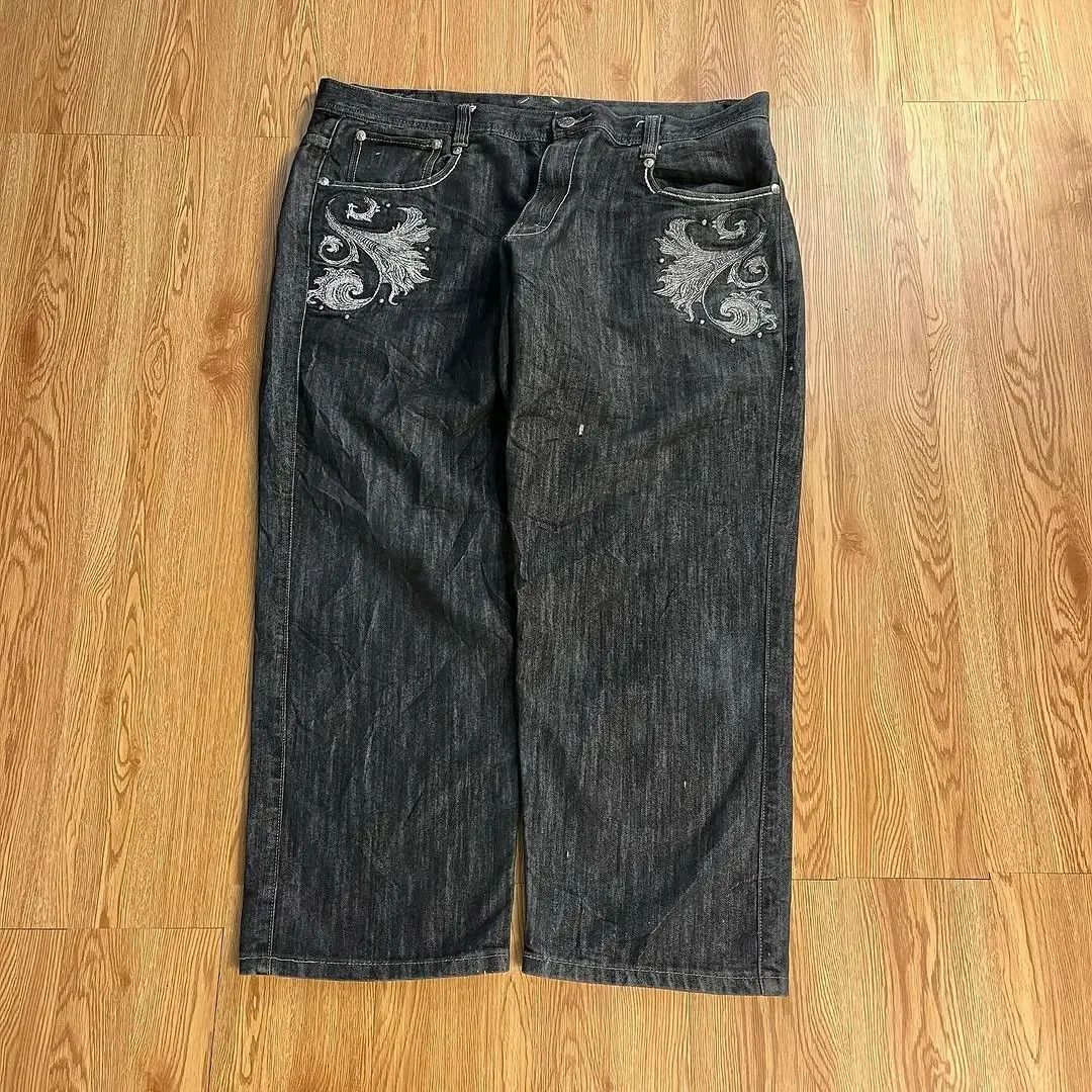 Designer × Japanese Brand Eagle Embossed Jean Size US 37 - 1 Thumbnail